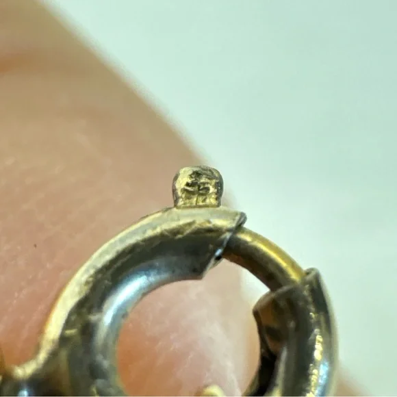 Large Antique D&C Victorian Gold Fill Photo Locket Pendant Necklace Etched Heavy - Picture 14 of 16